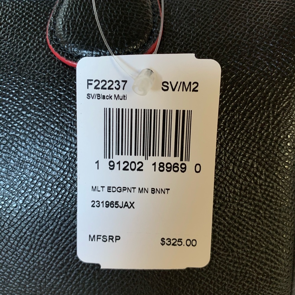 🛍SOLD🛍 COACH BLACK MINI BENNETT SATCHEL WITH EDGEPAINT - Picture 16 of 16